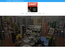 Tablet Screenshot of dartbeverage.com